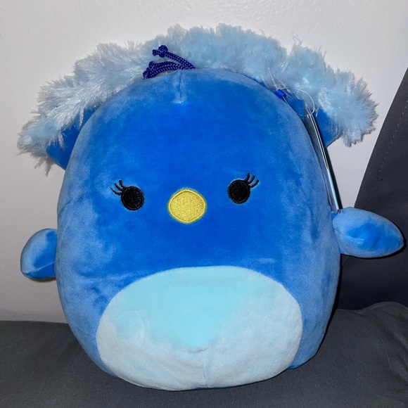 Squishmallows Other - RARE Squishmallow Priscilla the Peacock 8”NWT